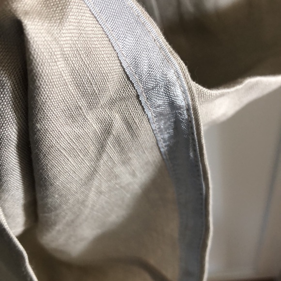 Calvin Klein Linen/Rayon Wide Leg Pants Size 6 - Picture 8 of 9